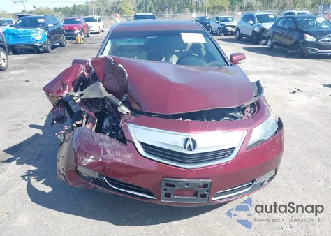 2012 Acura Tl 3.5 из США, поврежденный, VIN 19UUA8F51CA039602